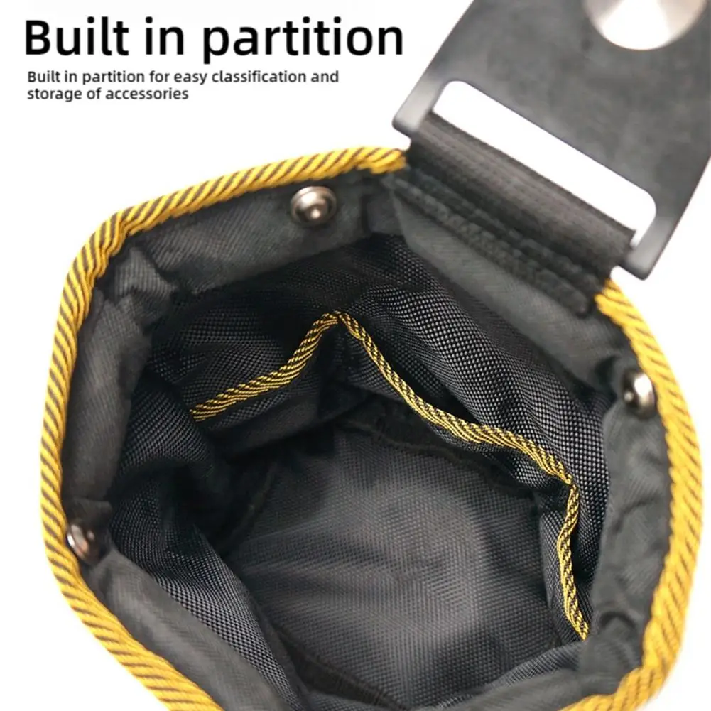 1680D Girevole Borsa per attrezzi per unghie a sospensione rapida Borsa per attrezzi per la lavorazione del legno Elettricista Meccanico Uomo Organizzatore di grande capacità