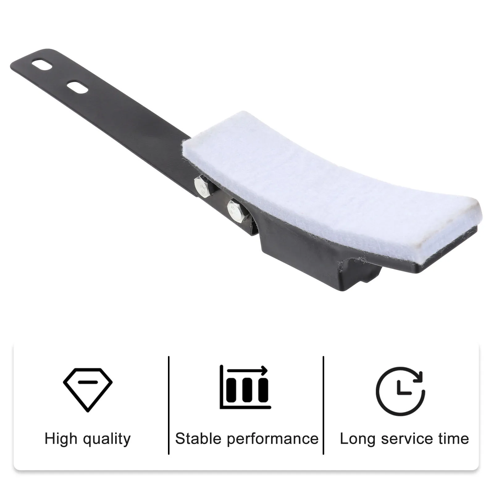 

2Pcs Fitness Bike Brake Pad Quick Release Quick Install Sturdy Non-Slip Cycle Caliper Braking Shoes Holder for Exercise Gym Bike