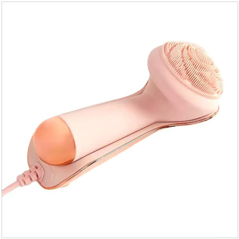 Cleansing Silicone Rotating Face Brush Deep Cleaning Skin Peeling Exfoliation Cleanser Cleanser