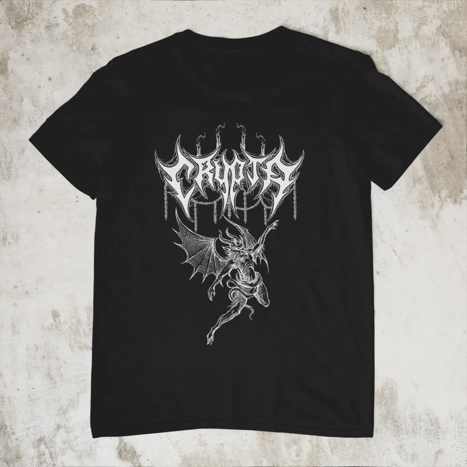 

Crypta Demon Short Sleeve Cotton Gift For Fan Black All Size Shirt VC920