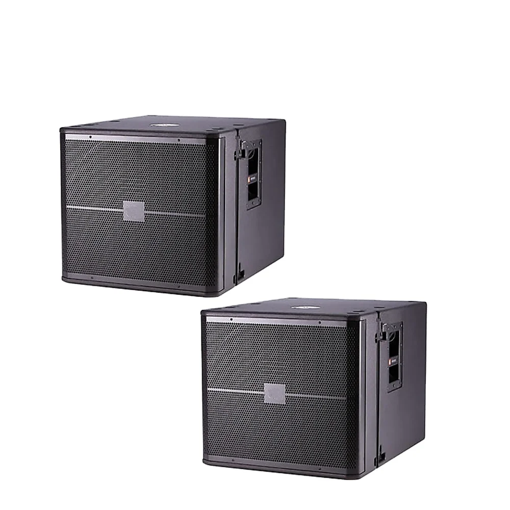 Single18-Inch Outdoor Subwoofer with power amplifier PA Speakers for Indoor/Stage Use