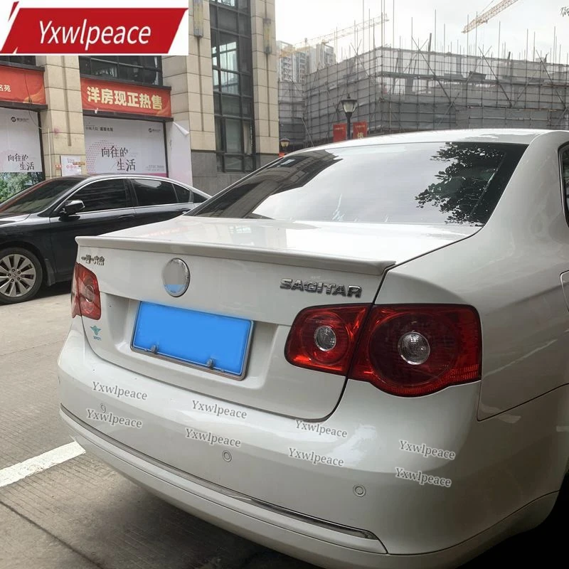 

For Volkswagen Jetta Sagitar 2006-2011 High Quality ABS Material Primer Color Rear Trunk Lid Spoiler Trunk Lip Wing