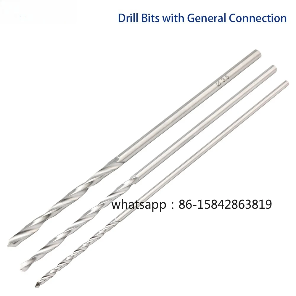 10pcs Drill Bits with General Connection, Veterinaria Orthopedic Instruments, Veterinary Hand Tools, Pet Products,Surgical Tools