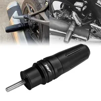 Almohadillas de choque de Marco CNC para motocicleta, deslizadores de escape, Protector de choque con logotipo, ofertas calientes, apto para YZF R3 R25 R6 R1