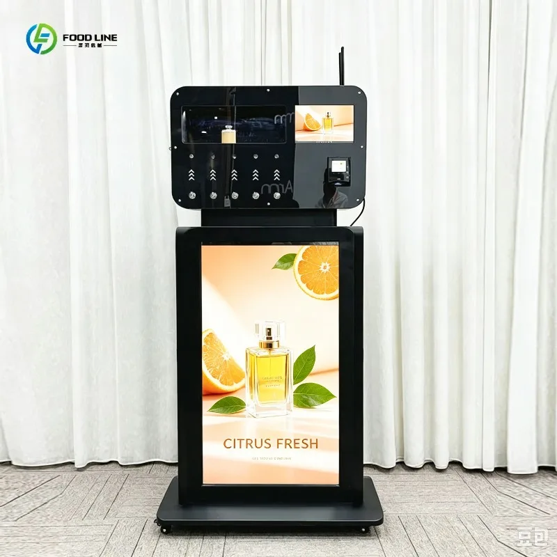 Perfume Vending Machine Qr Code and Card Reader FL Customized Commercial Perfume Vending Machine for Sale