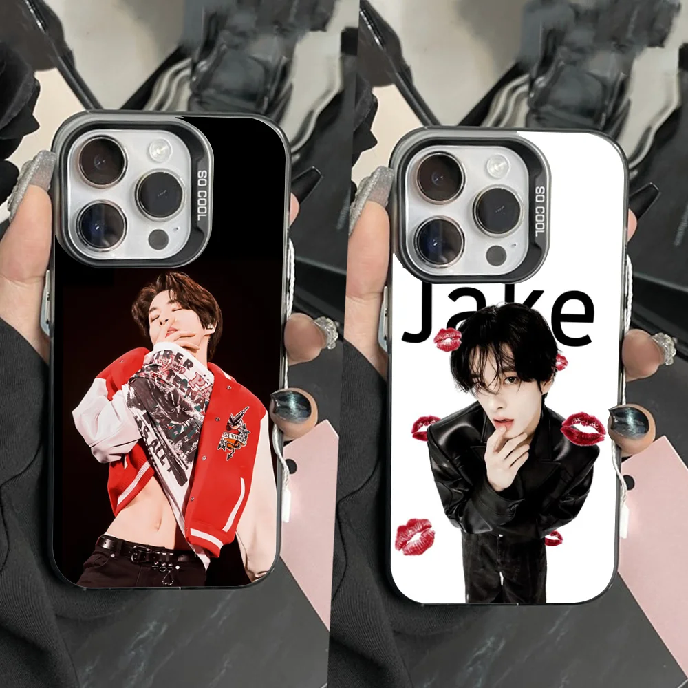 

J-Jakes Kpop Phone Case For iPhone 16,15,14,13,12,11,Pro,Max,Plus,Mini,XS Anti Fall Black Matte Hard Bumper