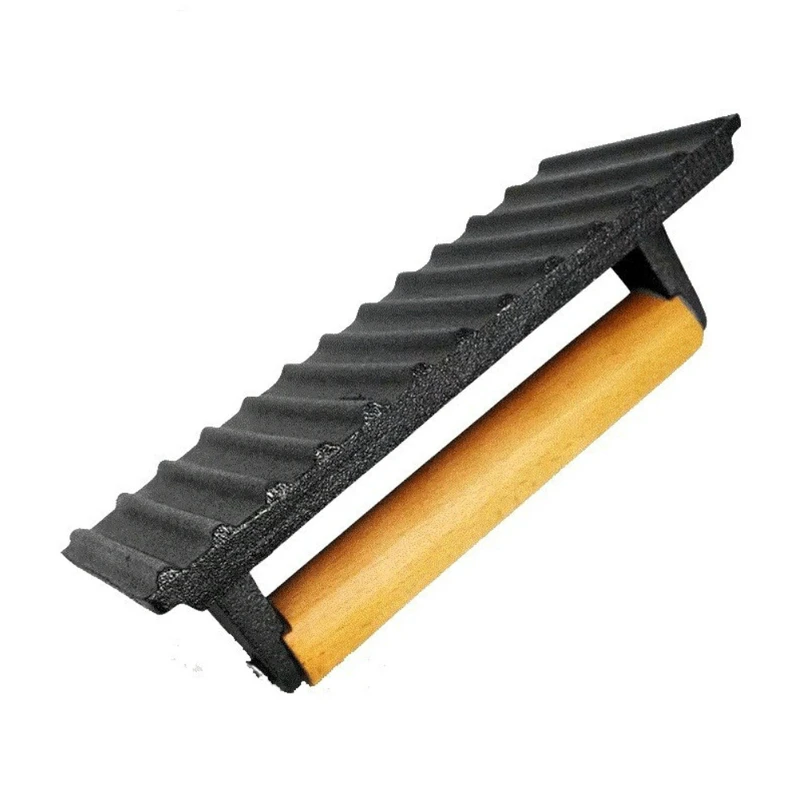 

Инструмент для барбекю Чугунная деревянная ручка Пресс для стейка Мясо Гриль Прижимная пластина для барбекю