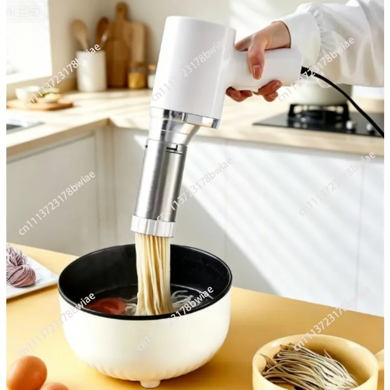 Stainless steel handheld noodle machine household portable noodle machine gun automatic small