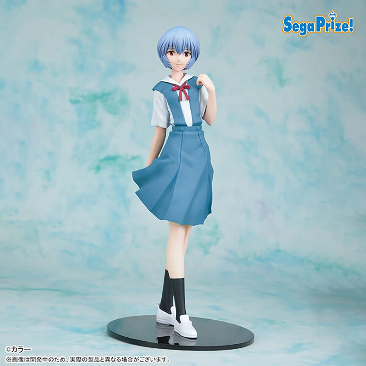 شخصية سيجا فاف الأصلية المطلية مسبقًا عالية الجودة من Evangelion Shin Gekijouban Ayanami Rei Seifuku Ver. أنيمي نموذج الشكل