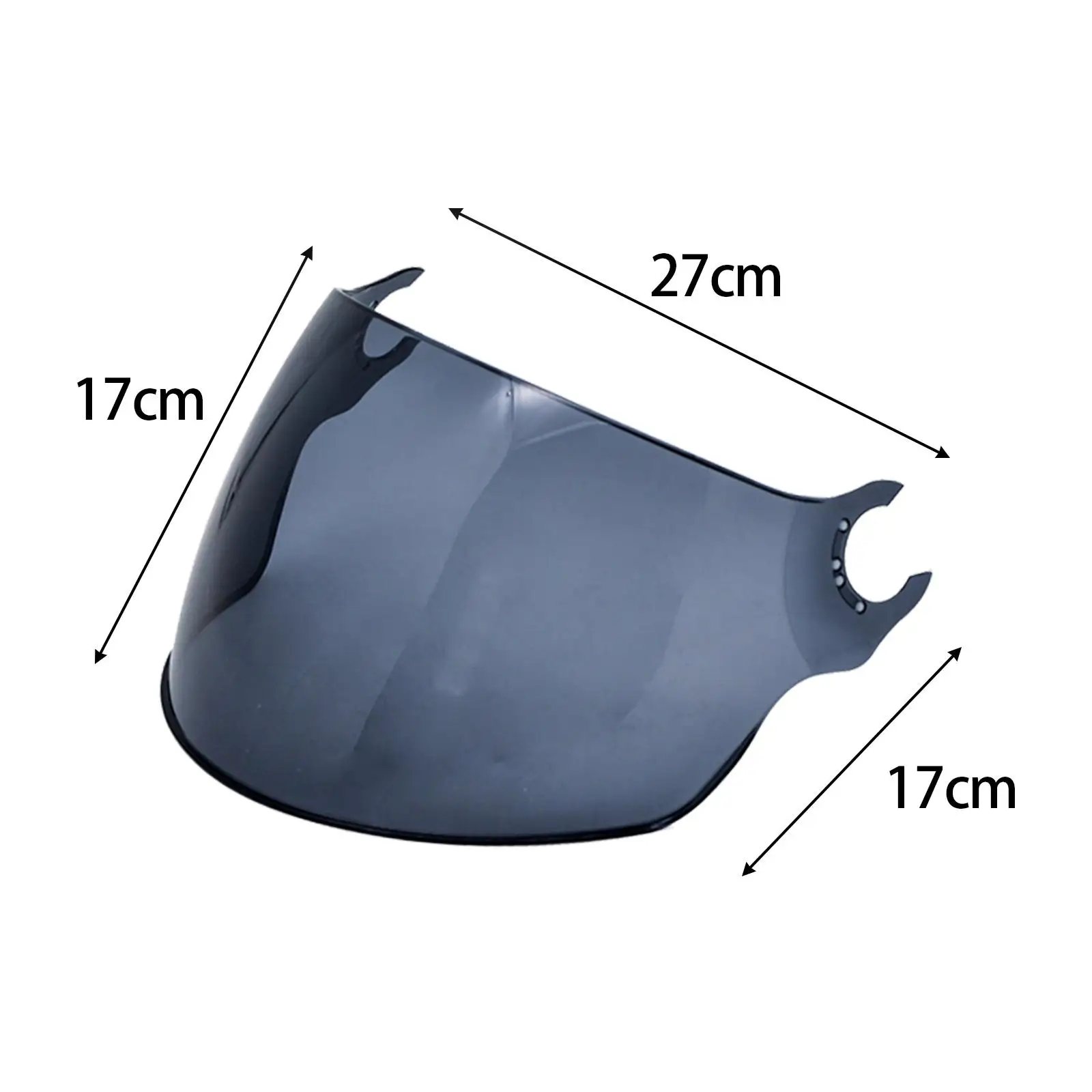 Helmets Visor Replacement Sturdy PC Material Wind Cover Motorcycle Helmet Parts for All Season Use