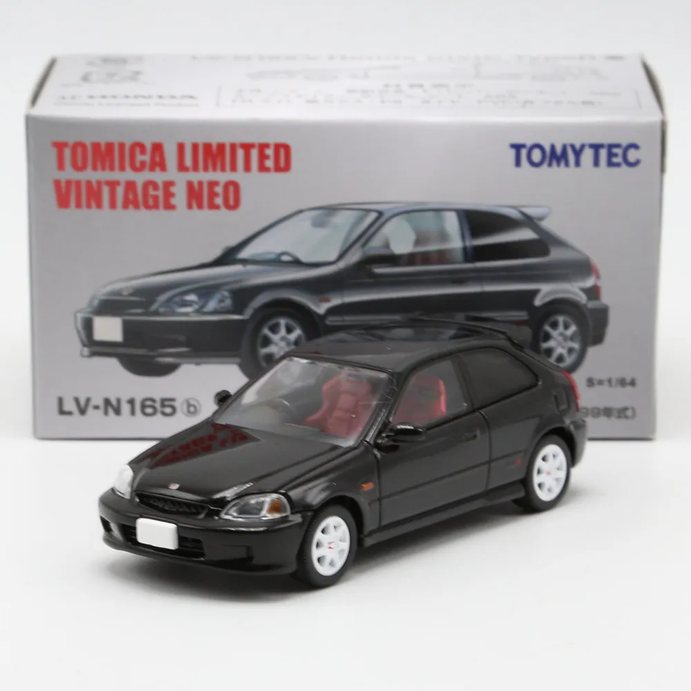 Tomytc Tomica TLV 1/64 LV-N165b CIVIC R Die-cast alloy car model collection display gift