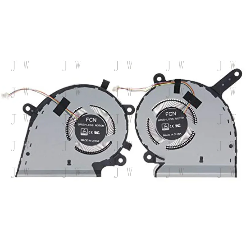 DDJ  CPU GPU Cooling Fan for Asus ROG G512LI G531GD DC 5V 0.5A FLLB 13NR01L0T01111