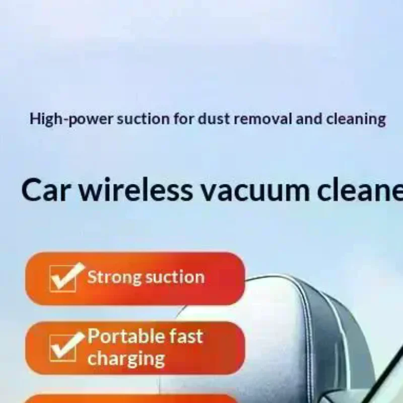 Vacuum Cleaner Portable Homefish Vacuum Cleaner USB Charging Handheld Cordless Powerful Suction For Auto/Home/Office/Pet