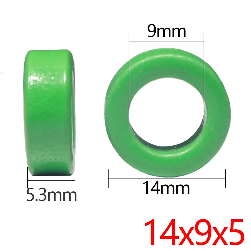 【20-10PCS】14x9x5mm Manganese-zinc ferrite - High-power frequency converter filtering and anti-interference inductor