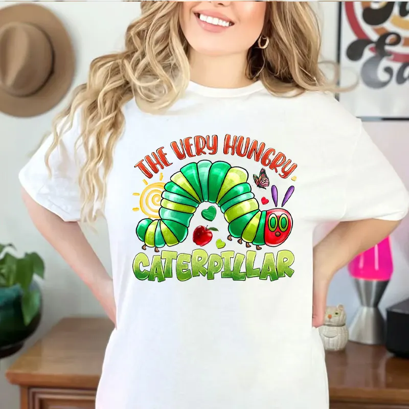 جميع العواطف ترحيب المعلم القطن تي شيرت العودة إلى المدرسة قميص Harajuku النساء الملابس الجرافيك تي شيرت Y2k أفضل الجمالية