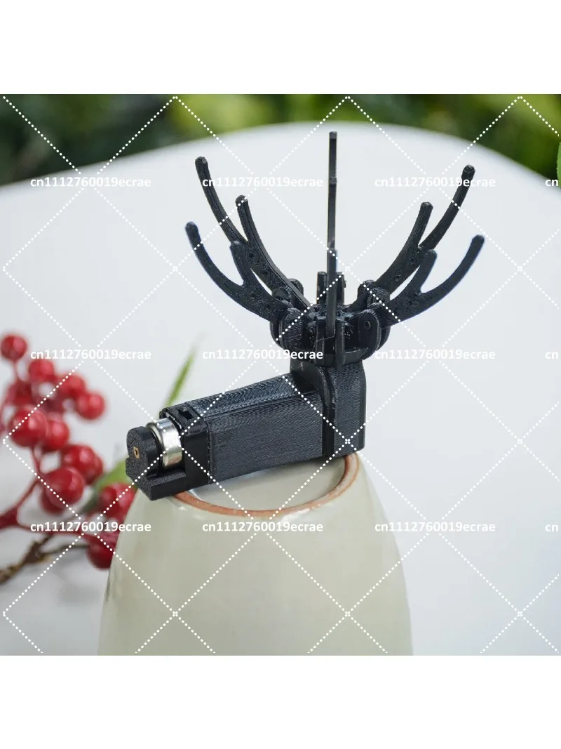 Automatic Electric Opener, Moving Flower Petals DIY Mechanical Device, Creative Manual Craft