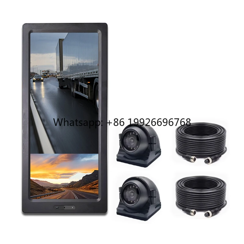 

12.3inch 1080P Vehicle Safety Driving Assistance System BSD Electronic Rear View Mirror Monitoring RV Mirror Car 1 Year