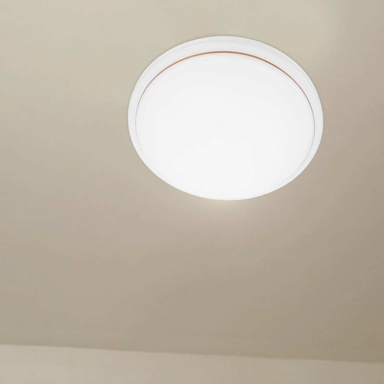 Paralume da soffitto Eleganti lampade per sala da pranzo Luci con piastra di copertura a globo per corridoio in PVC da incasso