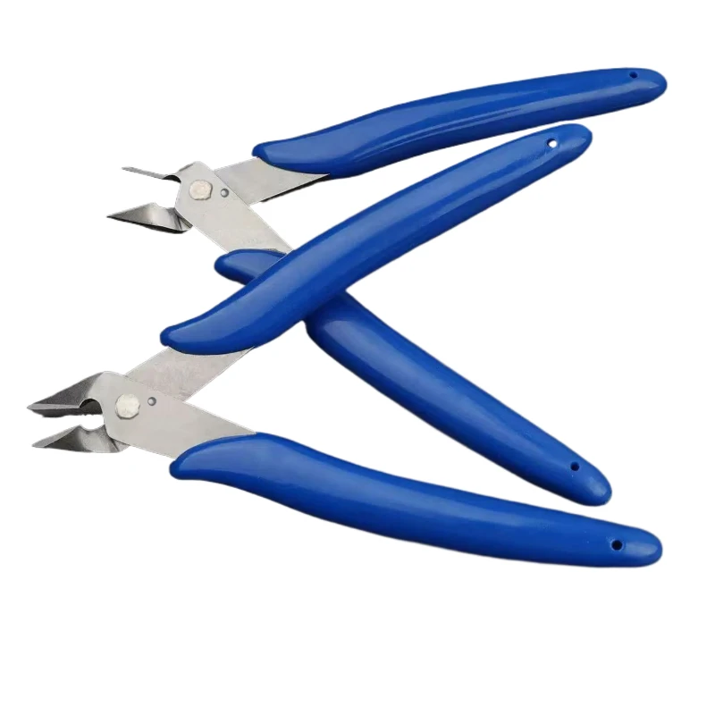 Four-piece Snap Rivet Air Hole Removal Tool Water Outlet Pliers Hardware Inclined Jaw Electronic Wire Cutters Small 5-inch Tools