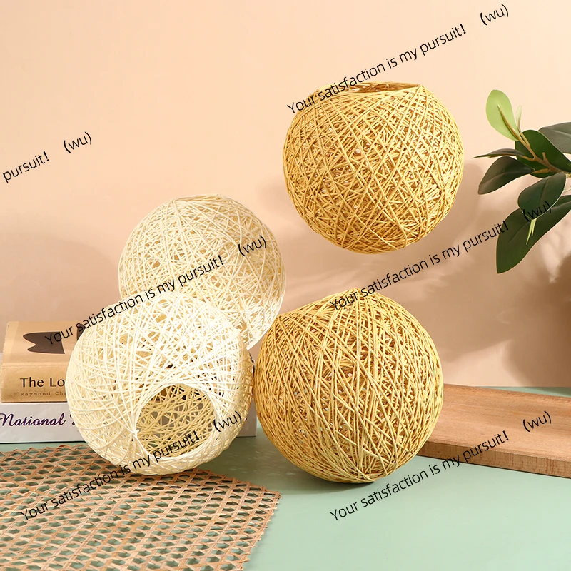 Modern style, hotel/restaurant/bar Rattan bamboo chandelier shade