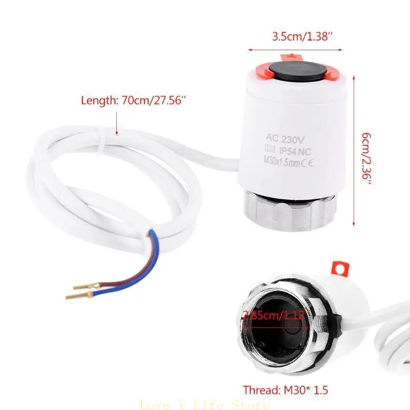 L74C Electric Thermal Actuator Floor Heating for Valve for Underfloor Heating Manifol