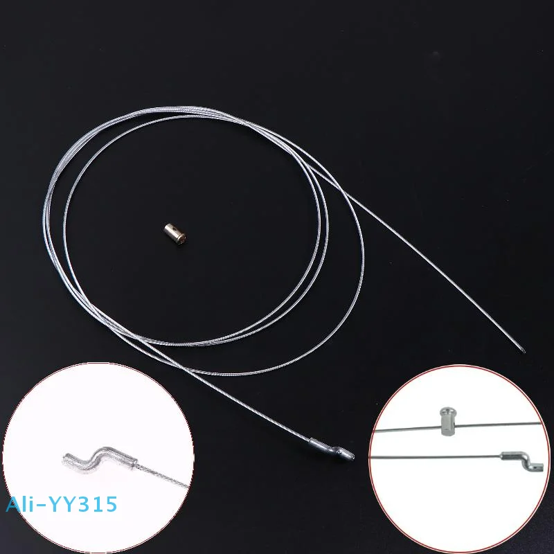 【Y】Throttle Cable Repair Kit Tie Part Mower Rope Z-hook Garden Lawn Mower Accessories