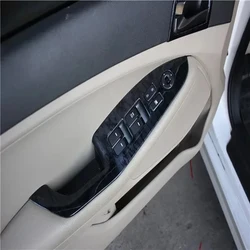 For KIA Optima K5 2011-2013 2014 2015 ABS Car Side Door Window Switch Lift Panel Cover Trim Window Control Button Decoration