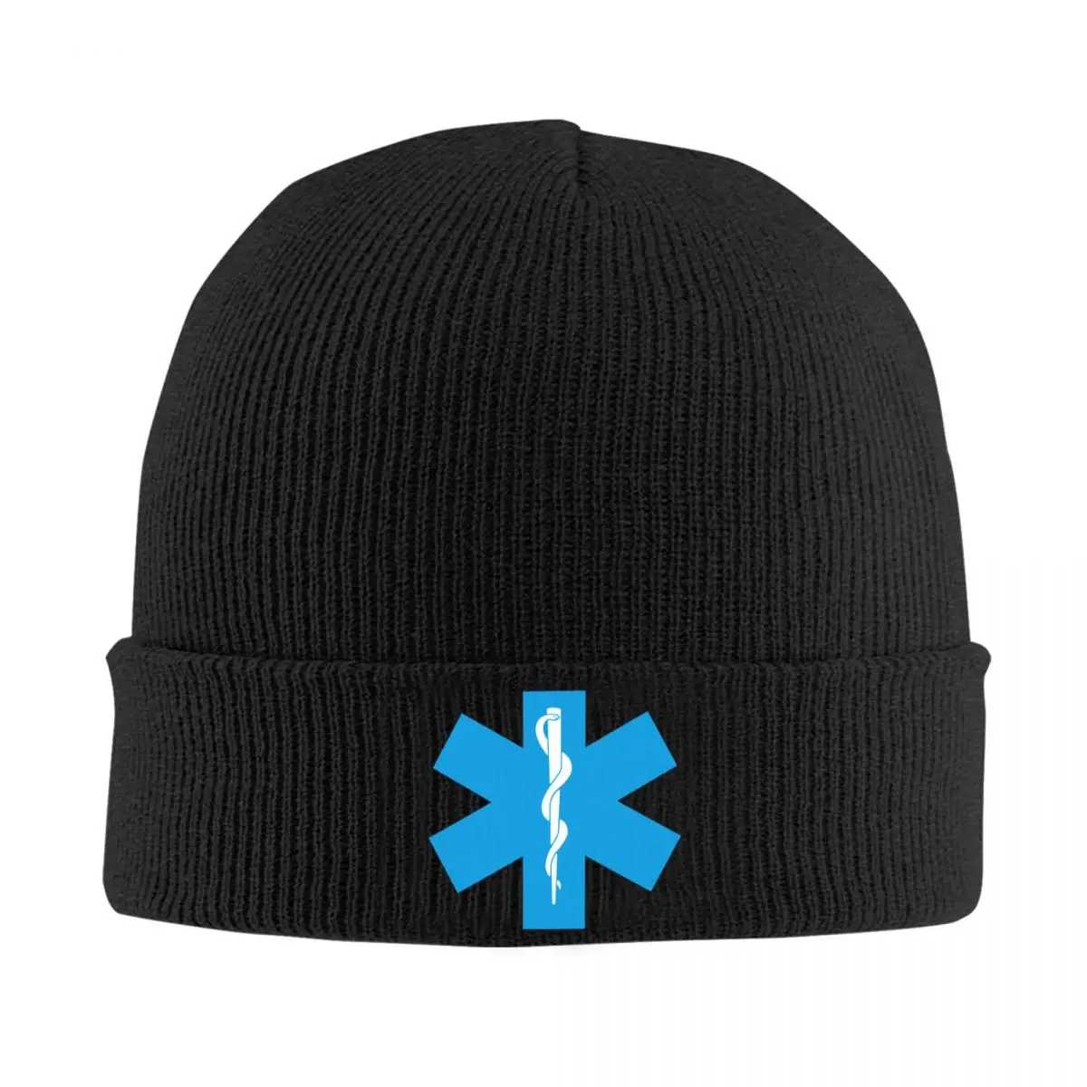 

EMT Paramedic Emergency Medical Services Paramedicos Policia Knitted Hat Women Men Winter Fashion Warm Skullies Beanies Hats