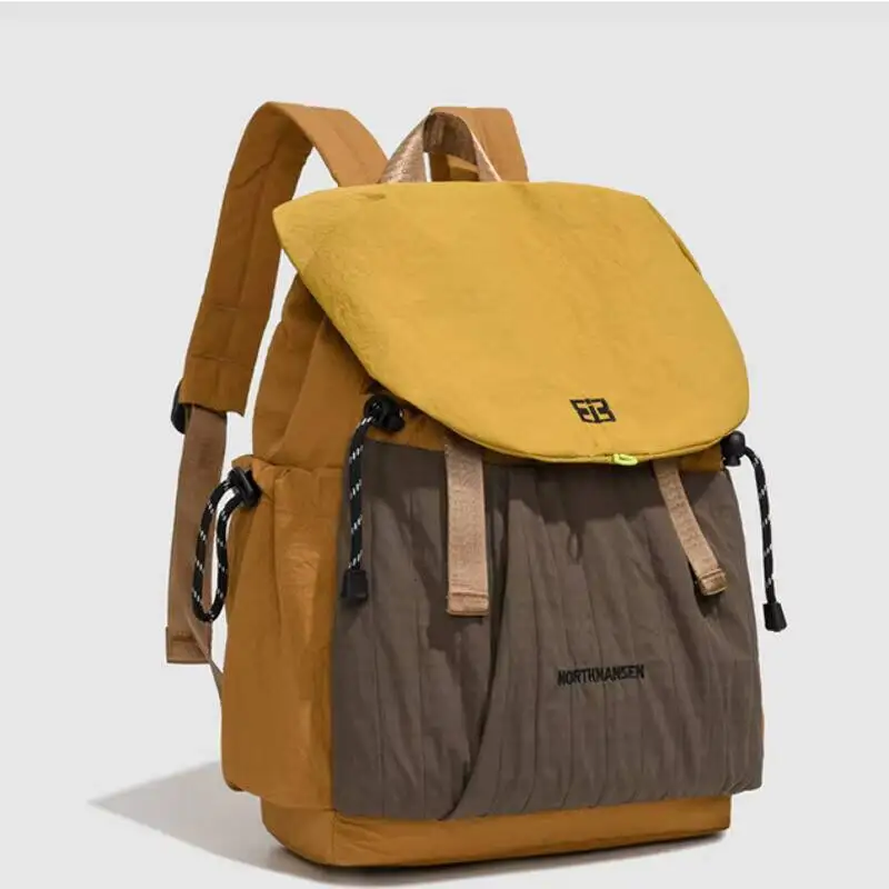 나일론 백팩 대용량 책가방 경량 드로스트링 스쿨백 핸드백 캐주얼 숄더 토트 대용량 통근 가방