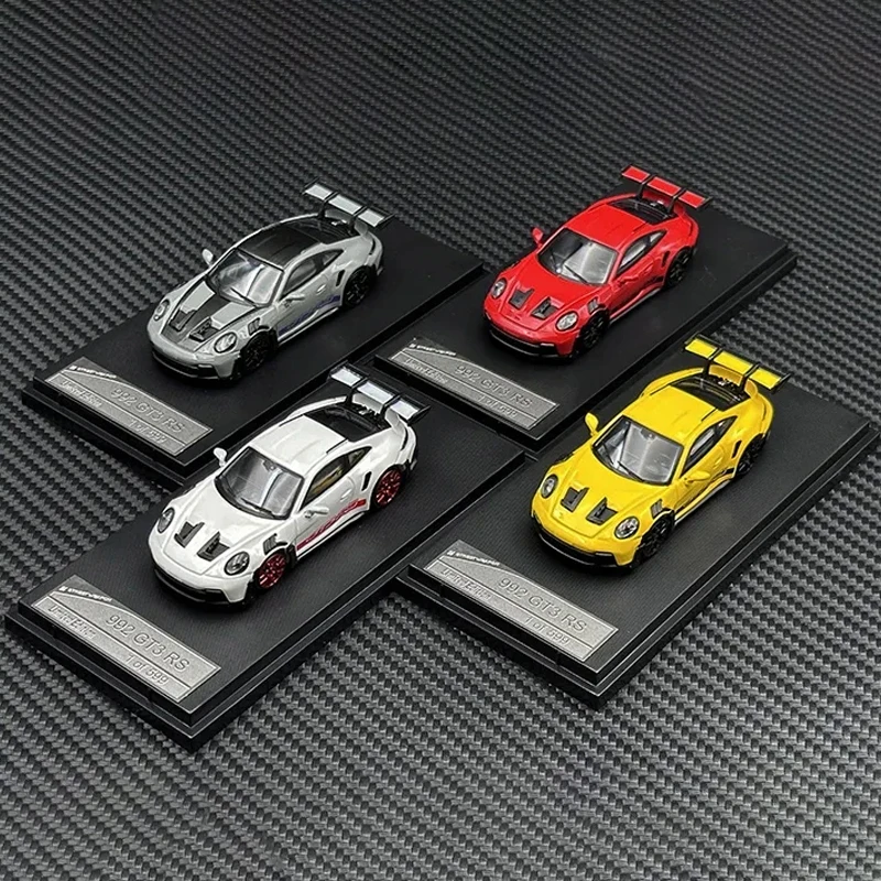 

SW In Stock 1:64 992 GT3RS Diecast Car Model Collection Miniature Toys Street Weapon