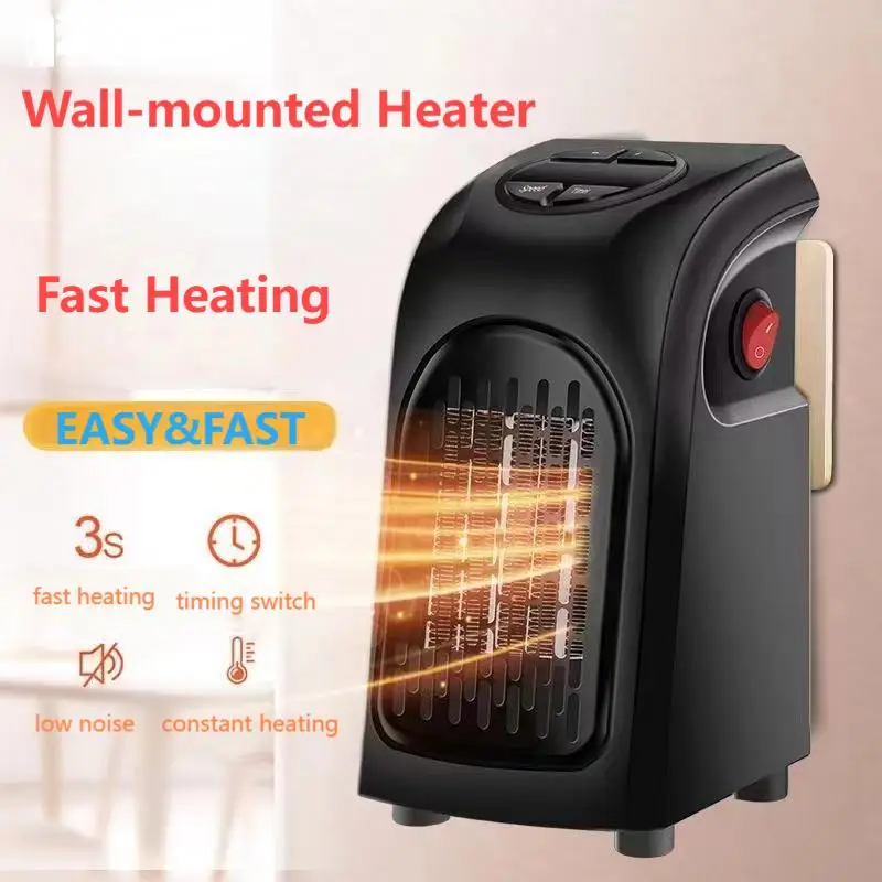 400W Electric heater Heater electric for room Warm Heating Fans Hot air blower Hand warmer portable heater for office