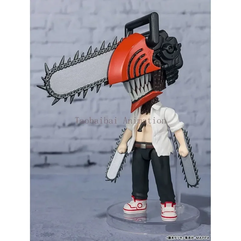 In Stock Bandai Figuarts Mini Chainsaw Man Denji Power Makima Hayakawa Aki Higashiyama Kobeni Himeno Action Anime Figure Model