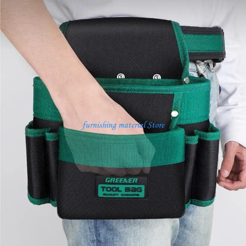 Y5GD Heavy Duty Tool Belt For Electricians And Woodworkers Including Locking System