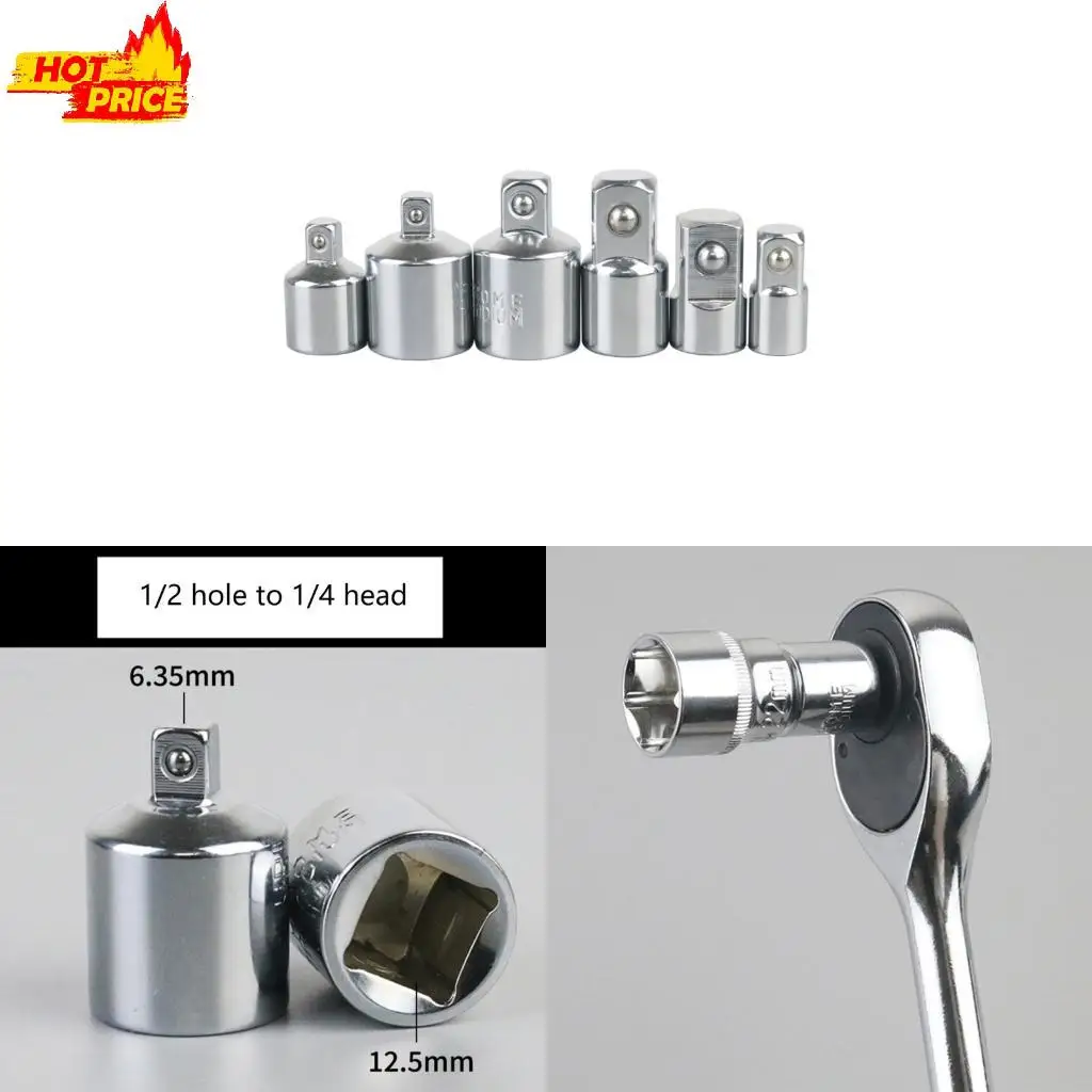 7pcs Socket Adapters Universal Joint Set for Ratchets & Socket In Various size