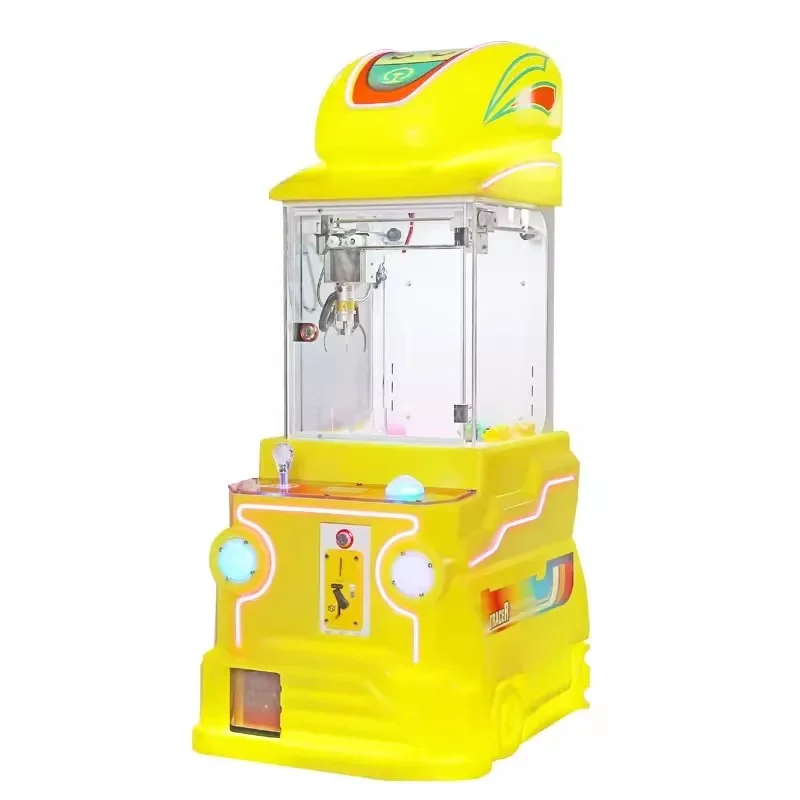 Mini plush toy clips  Claw Machine Colorful Doll Machine   Coin Operated Arcade Toy Crane Vending Machines