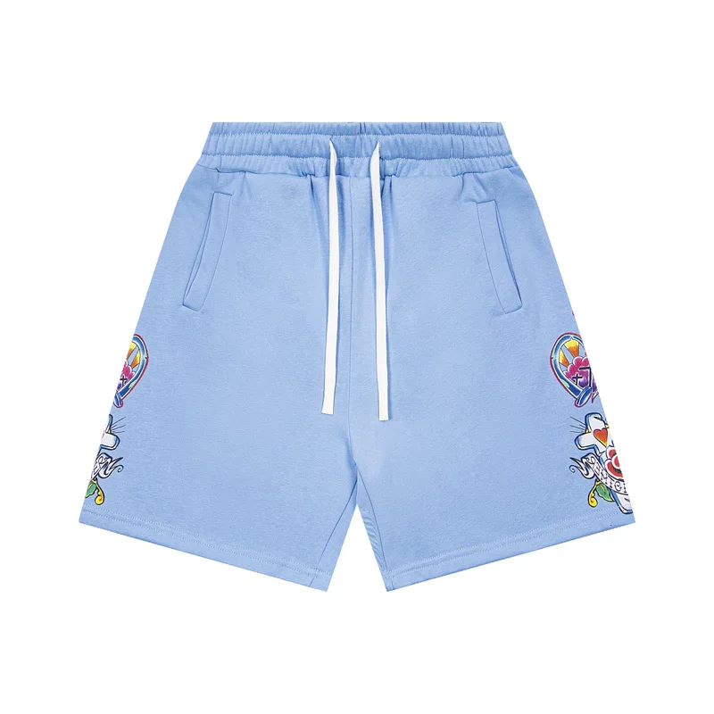 

26SS Men's Women's Loose Fitting Casual Multi Functional Righteous Casual Pants Daily Comfortable Printed Shorts