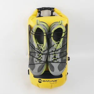 Aufbewahrungsrucksack im Freien, trockene nasse Trennung, Roll -Top -Verschluss, wasserdicht, durchlaufsicher, Kajak, Rafting, Kanufahren, Kanufahren, Schwimmen, 20L 8 Hauptverkaufsboot -Rucksack - №4