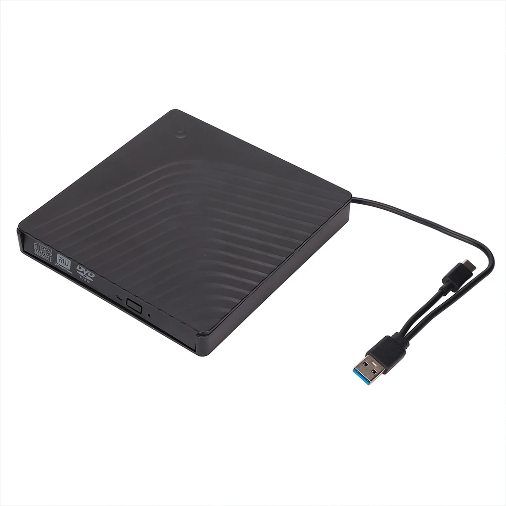 9.5/12.7mm CD DVD 버너 어댑터 USB3.0 유형 C 외부 DVD 드라이브 박스 노트북 노트북 버너 용 DVD/CD/광학 드라이브 인클로저