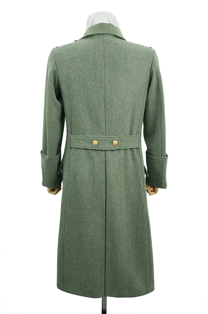 GUGJ-004 WWII alemán M40 Kriegsmarine Coastal oficial Fieldgrey lana Greatcoat