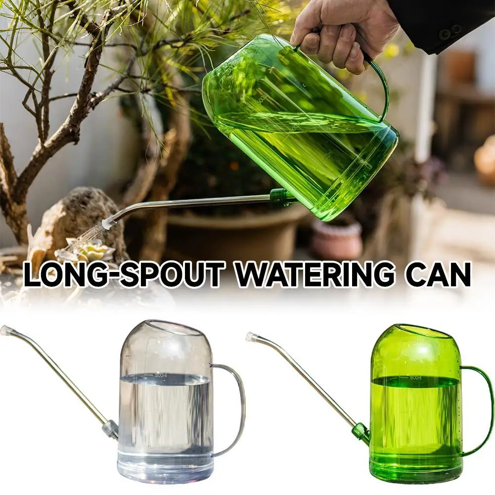 1L Long Spout Watering Can With Gardening Shovel Set Garden Irrigation Spraying Pot For Indoor Outdoor Plants Flower ﻿