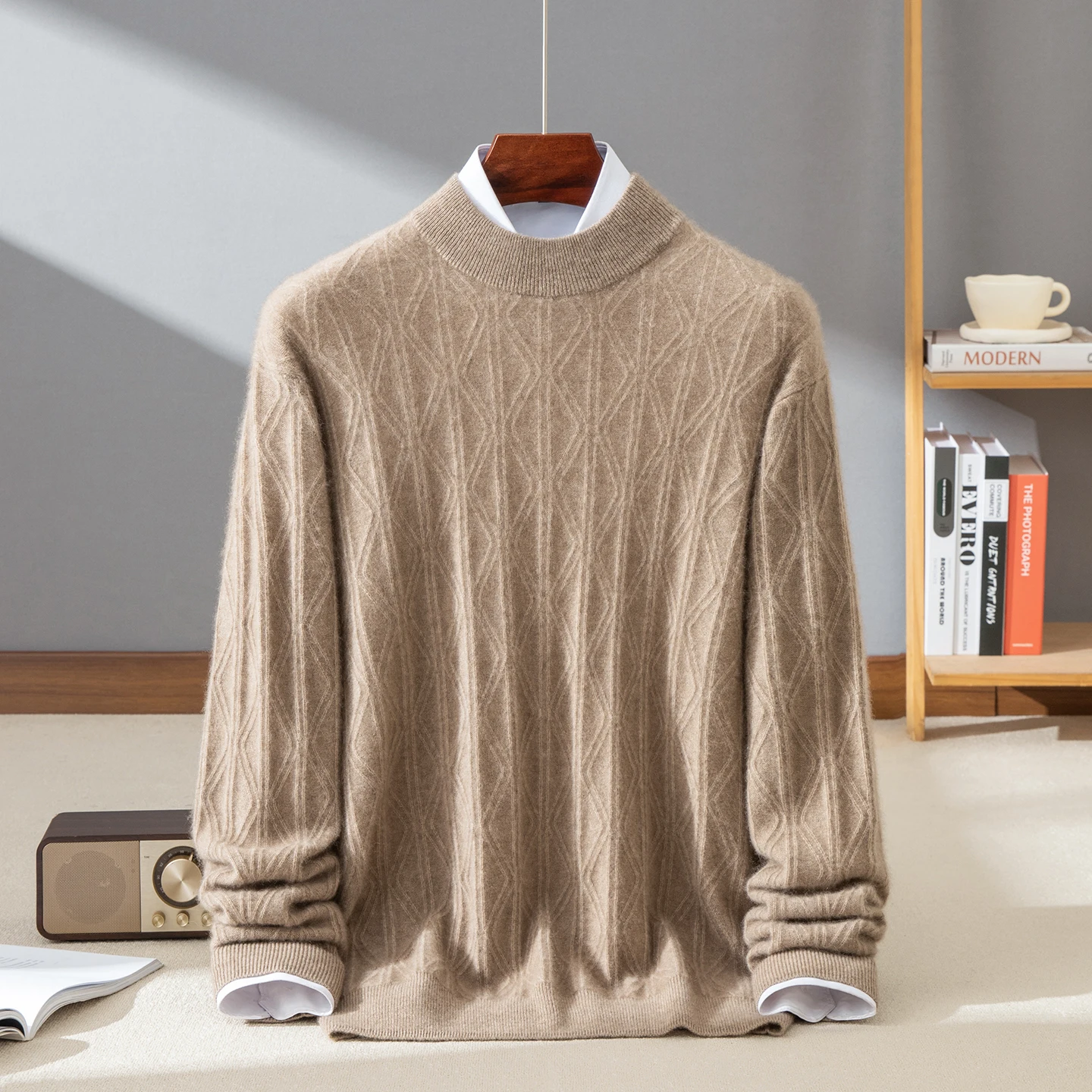 %100 kaşmir erkek kazak, günlü - Cashmere Sweater Formal incelemesi ve fiyatı