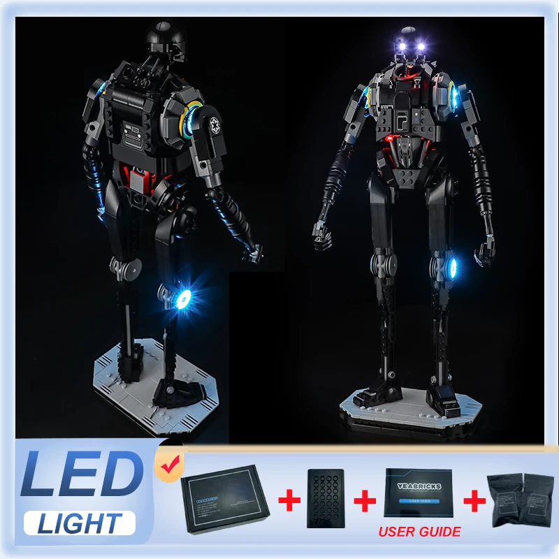 مجموعة إضاءة LED ممتازة يمكنك صنعها بنفسك لـ Lego 75343 (إضاءة LED فقط، بدون نموذج كتل) تفتيح إبداعيك