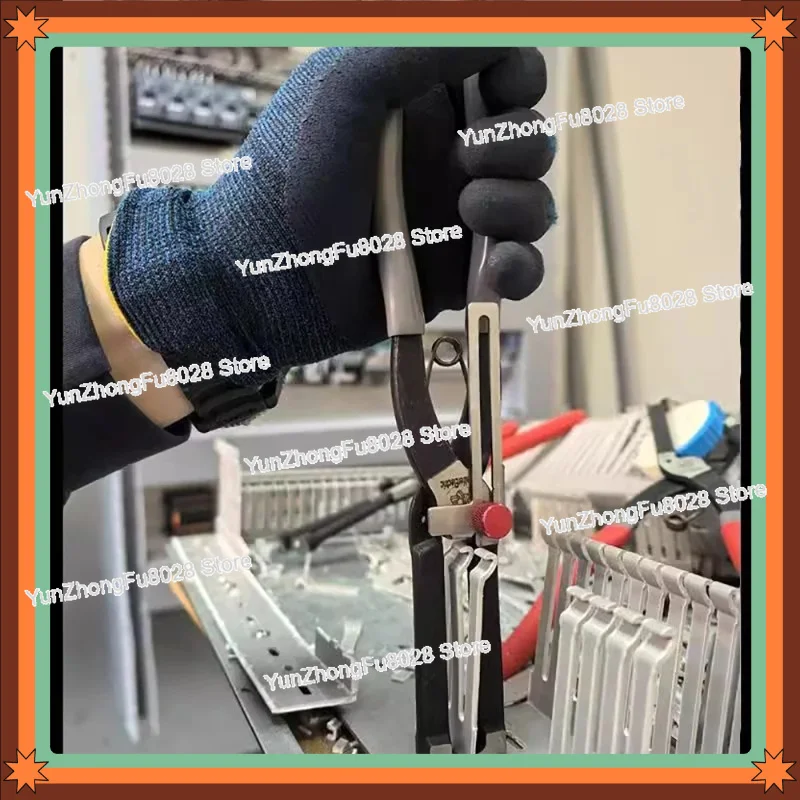For Wiring Channels Fits 85mm Ducts Manual PVC Cable Duct Tooth Extraction Pliers - Adjustable Side Notch Remover Tool