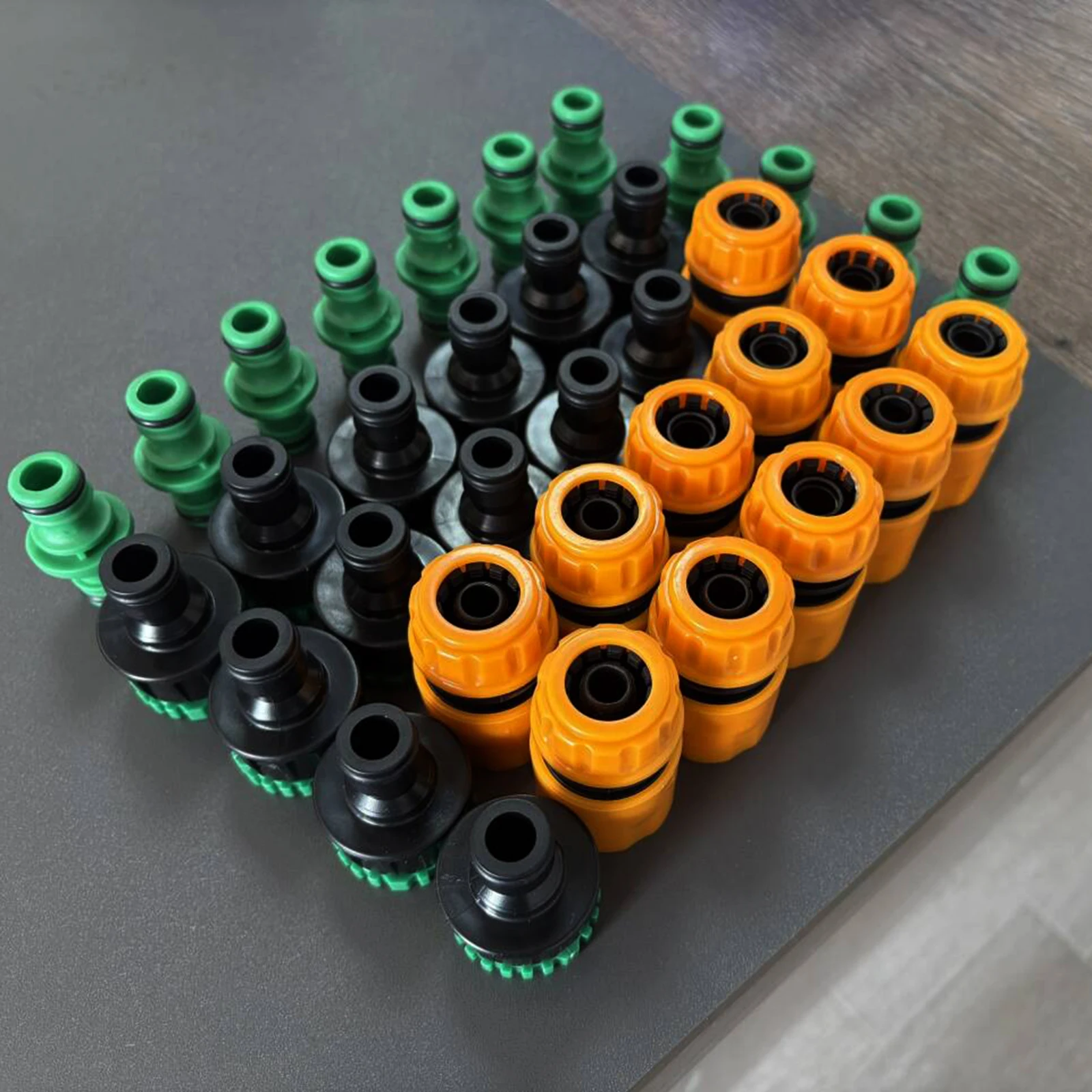 

35 шт., быстрый разъем для шланга, 3/4 и 1/2 дюйма, шланг с решеткой, водопроводный кран, резьбовой разъем, адаптер для крана для орошения сада