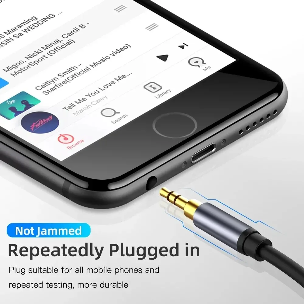 0.3M Headphone Splitter 3.5mm TRS Stereo 3 Way Jack Adapter Cable Aux Audio Extension Cord for PC CellPhone Tablet MP3 Speaker