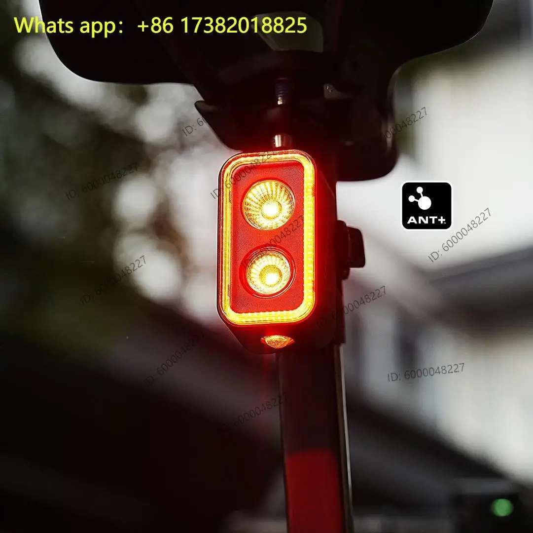 400 Smart Bike Tail Light With ANT+, 400 Lumen Bicycle Rear Light, Control via  Bike Computer