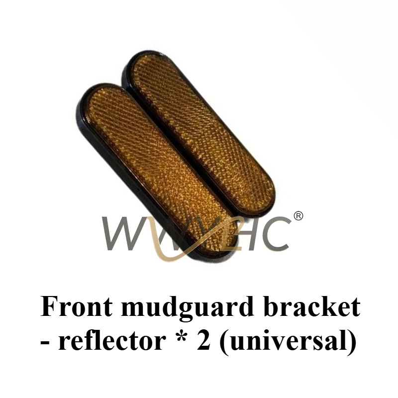 Suitable for Benda Jinjila Greystone 300 Reflector Motorcycle Rear Reflective Strip Front Mud Barrier Reflector