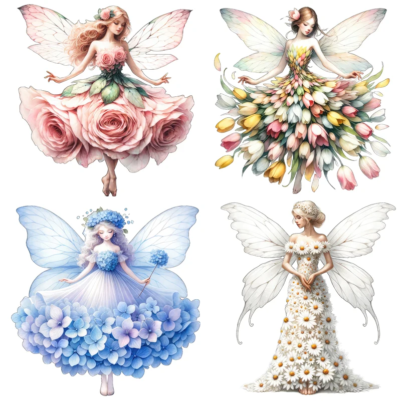 Three Ratels QA45 Beautiful Fairy Fantasy Art Stickers for Home Decoration Personalized Car decals