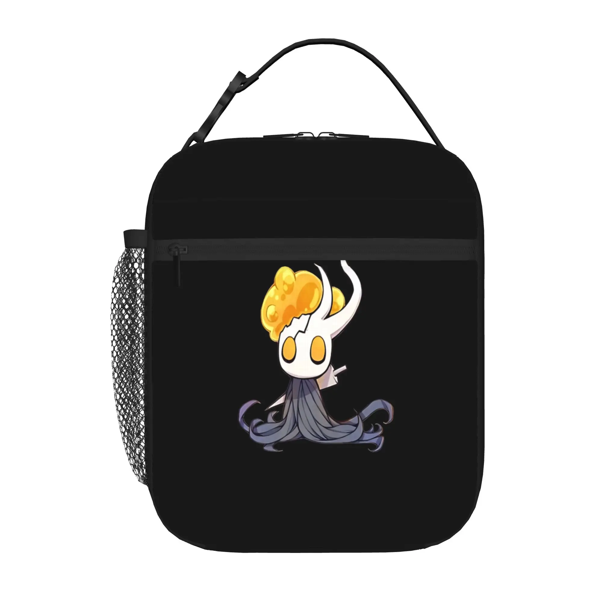 1 Piece For Students Food Container Gothic Portable Pocket Hollow Knight Zipper Closure Aluminum Foil Food Pouch For Travel