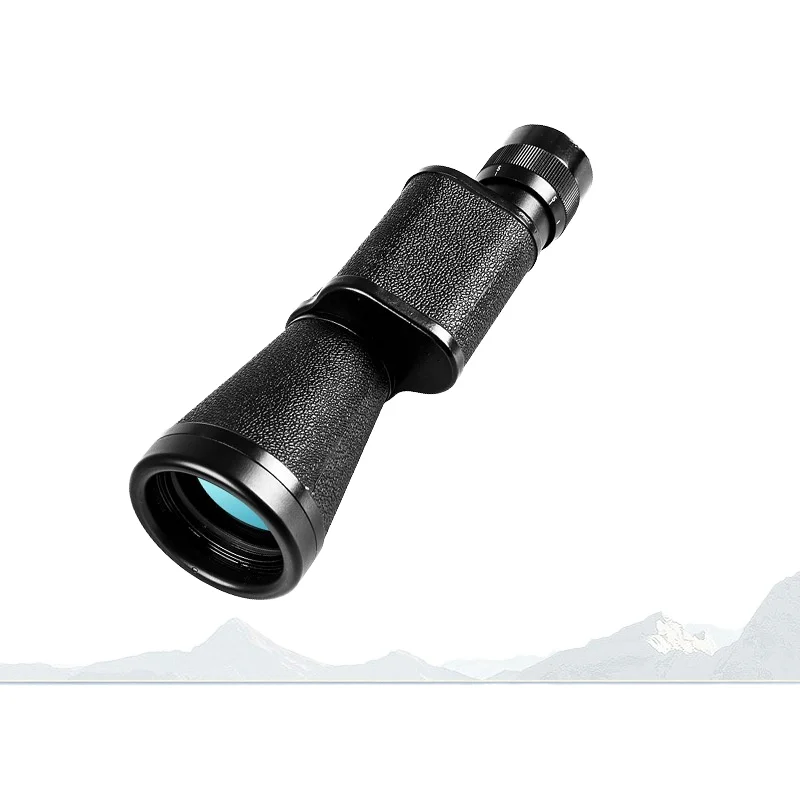 Telescopio Monocular de Alta Potencia 10X40/12X45 para Actividades al Aire Libre, Ciclismo, Montañismo, Binoculares de Alta Definición